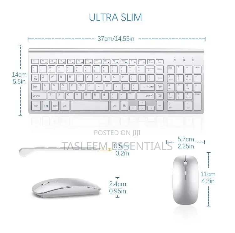 Portable Keyboard and Mouse (Wireless)