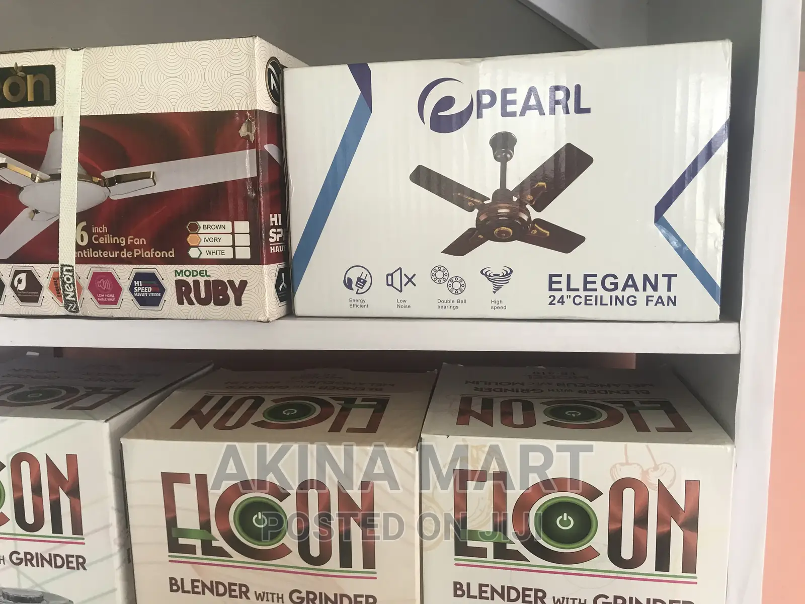 Pearl Ceiling Fan Short Blade