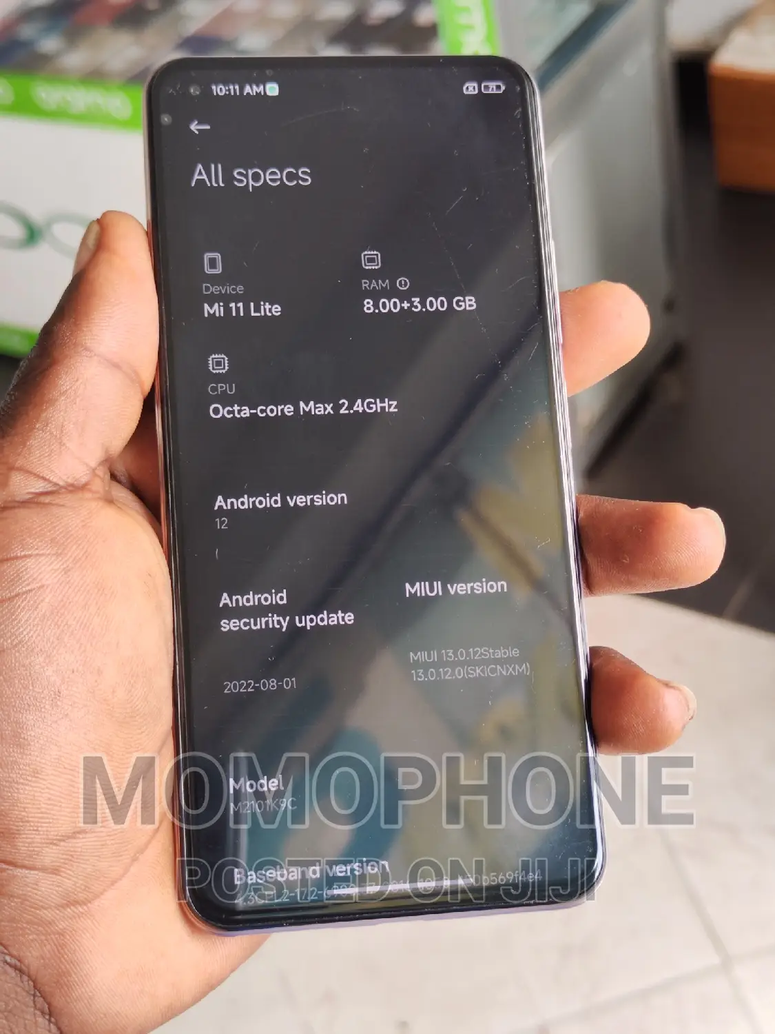 Xiaomi 11 Lite 5G NE 256 GB Gold