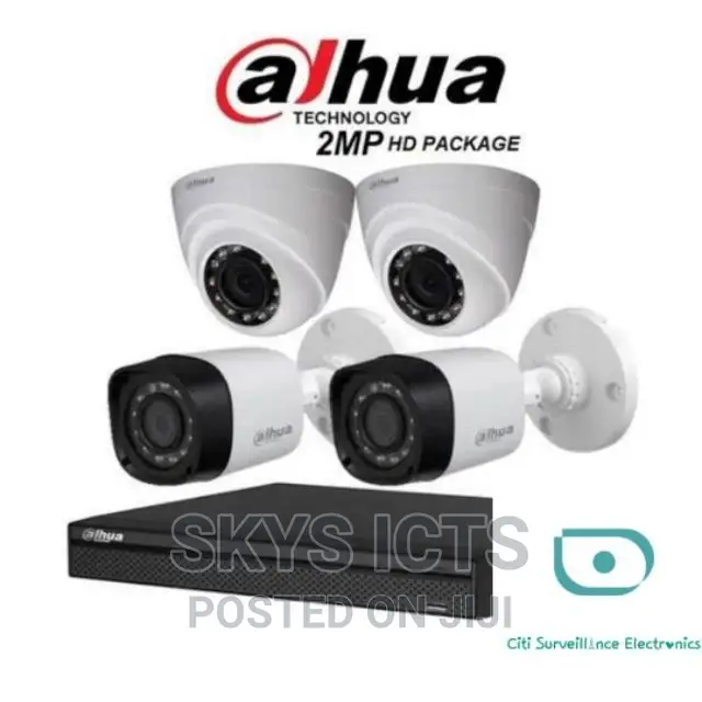 Dahua 4 Channel Cctv Kit