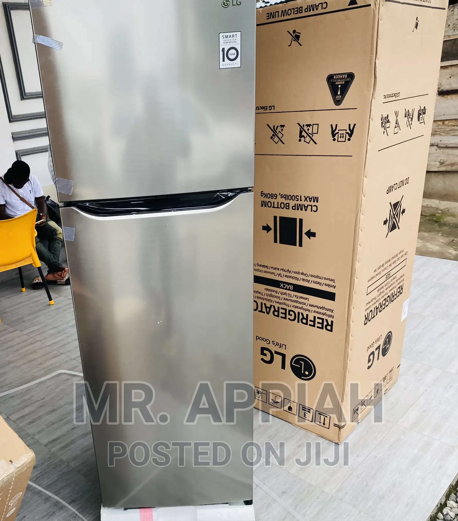 Original LG Double Door Refrigerator GN-G272SLCB.