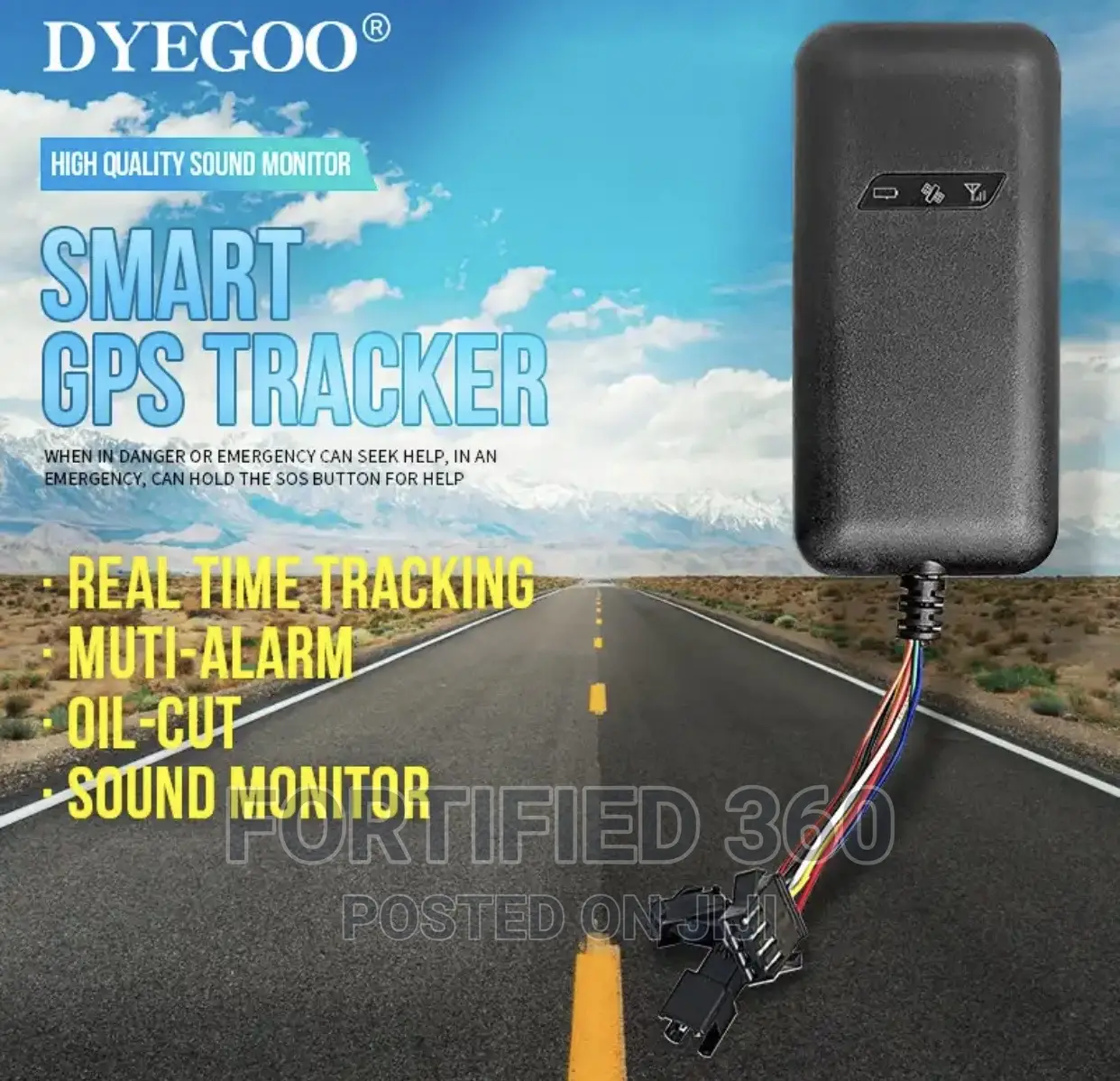 Real-Time GPS Tracking System: Car/Motor/ Trucks