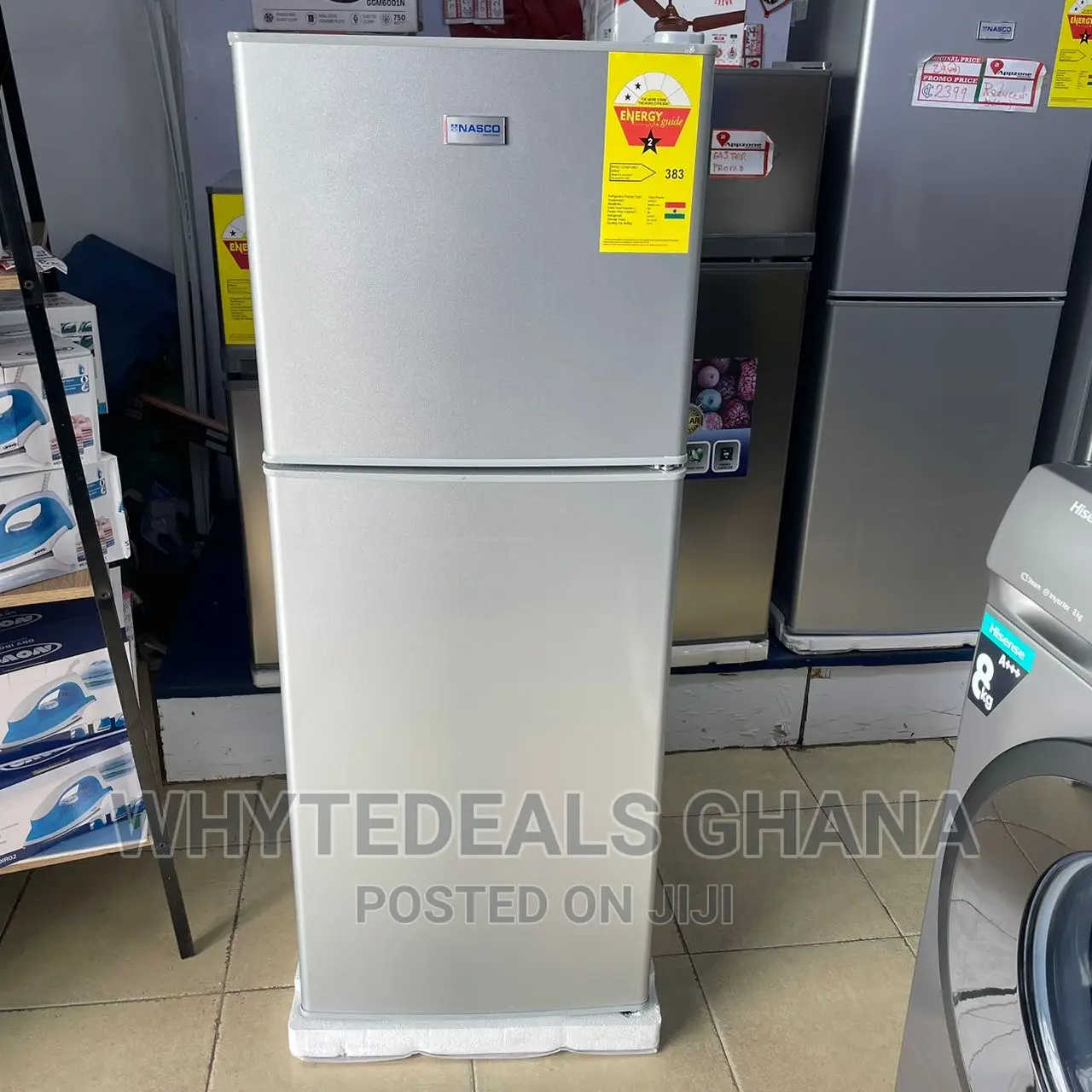 Nasco Top Freezer 118L Energy Saving Refrigerator Frost Free