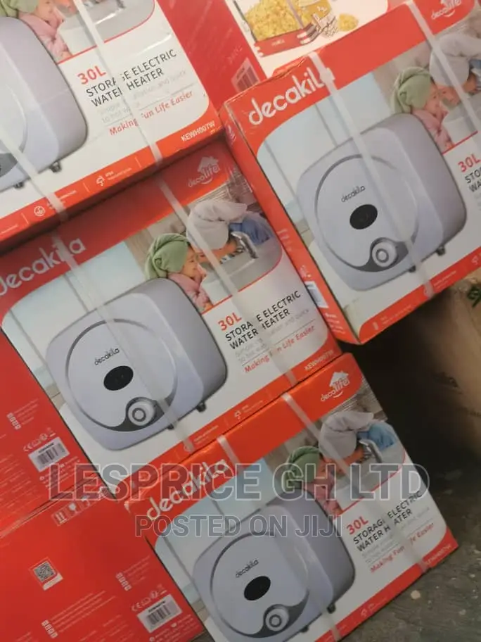 Decakila 30L Water Heater Making Life Easier