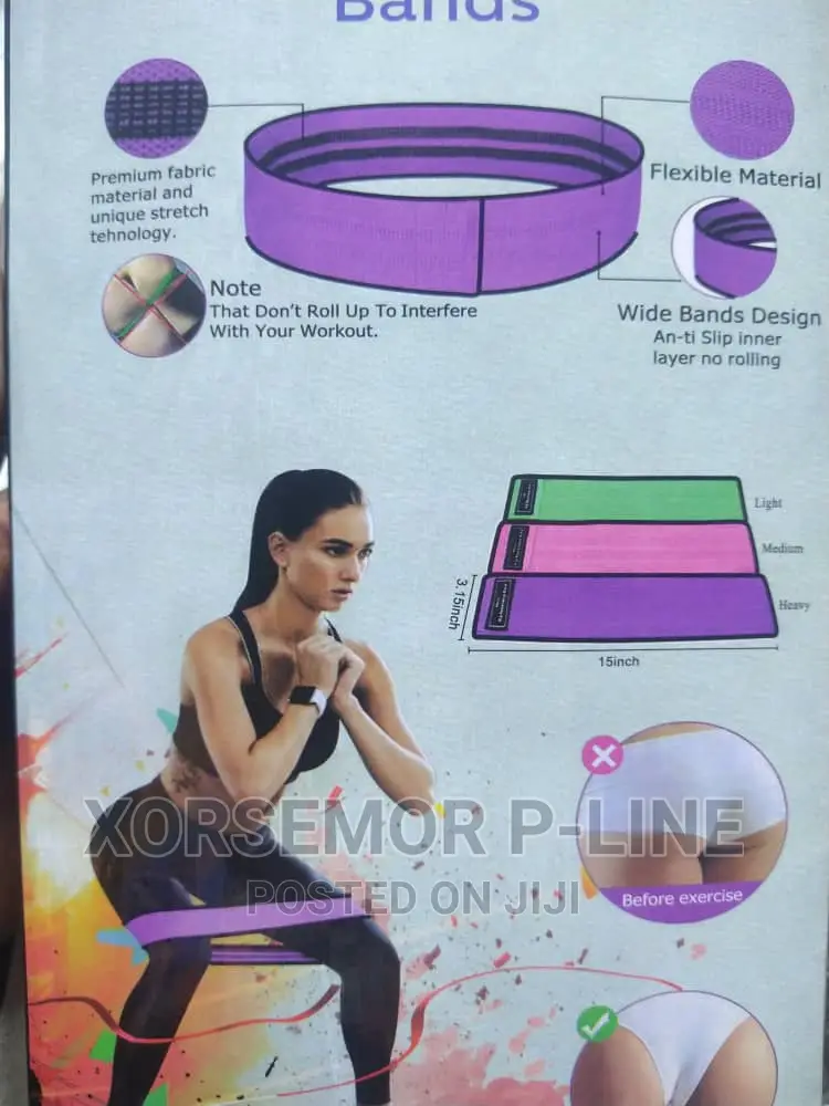 3 Set Resistance Band