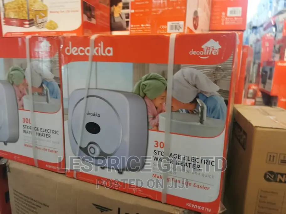 Enjoy Better Life With Decakila 30L 1500w Water Heater