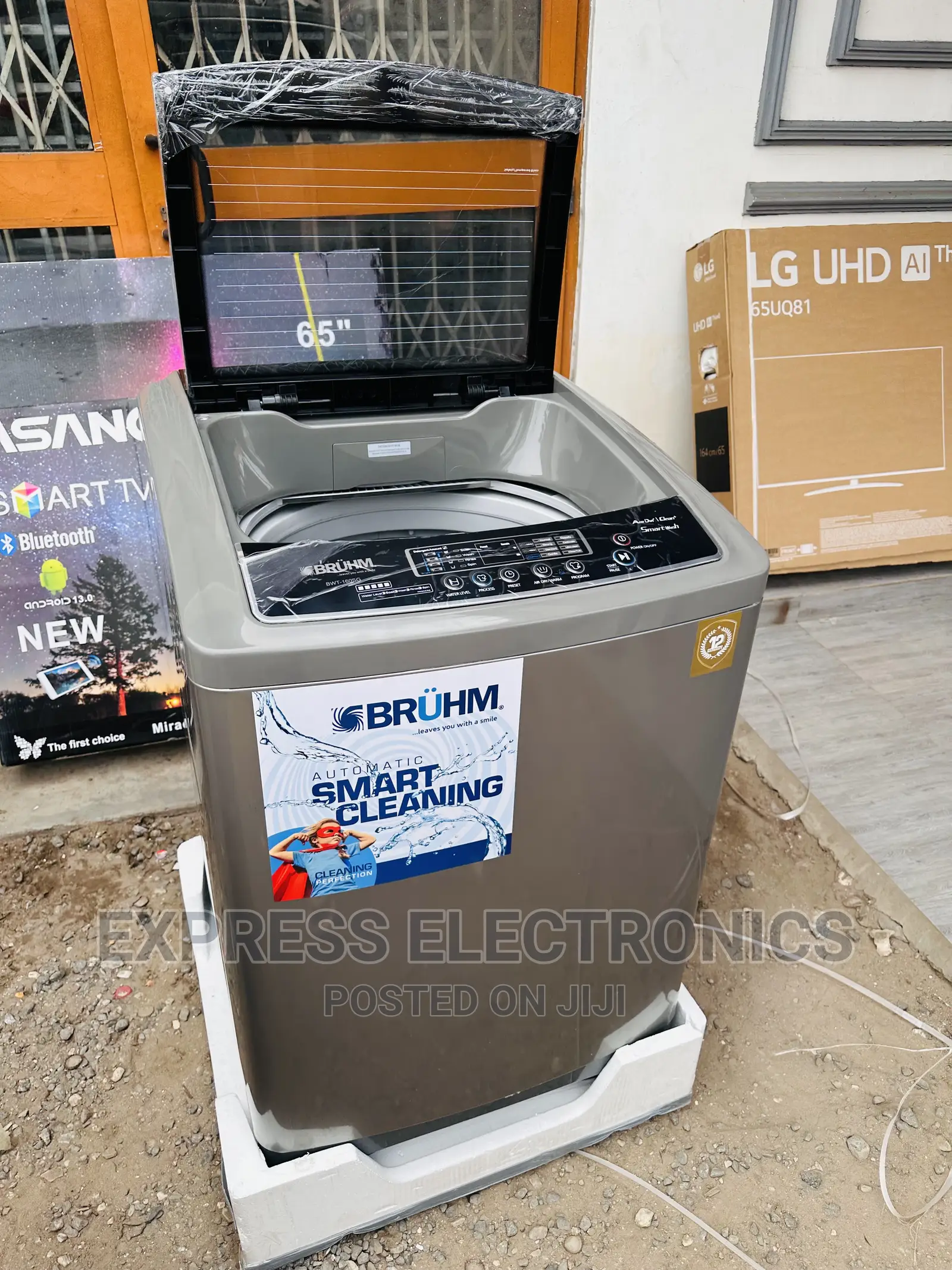 Super High Quality Bruhm BBWT-120SG.Topload Washing Machine