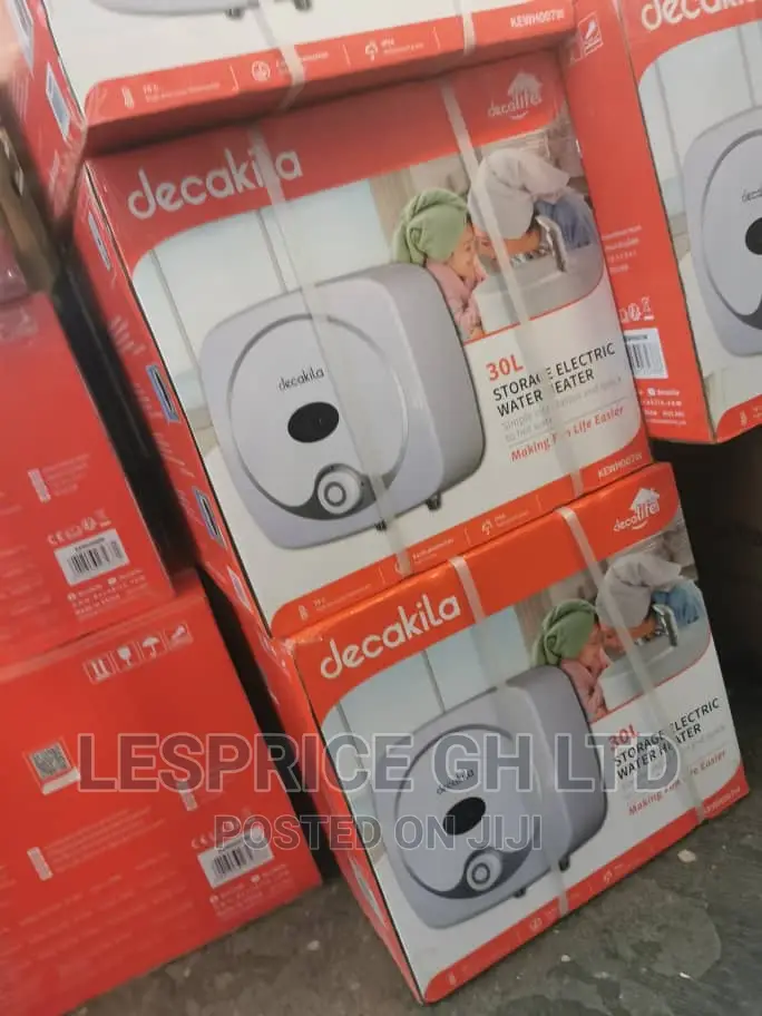 Decakila 30L Powerful Water Heater