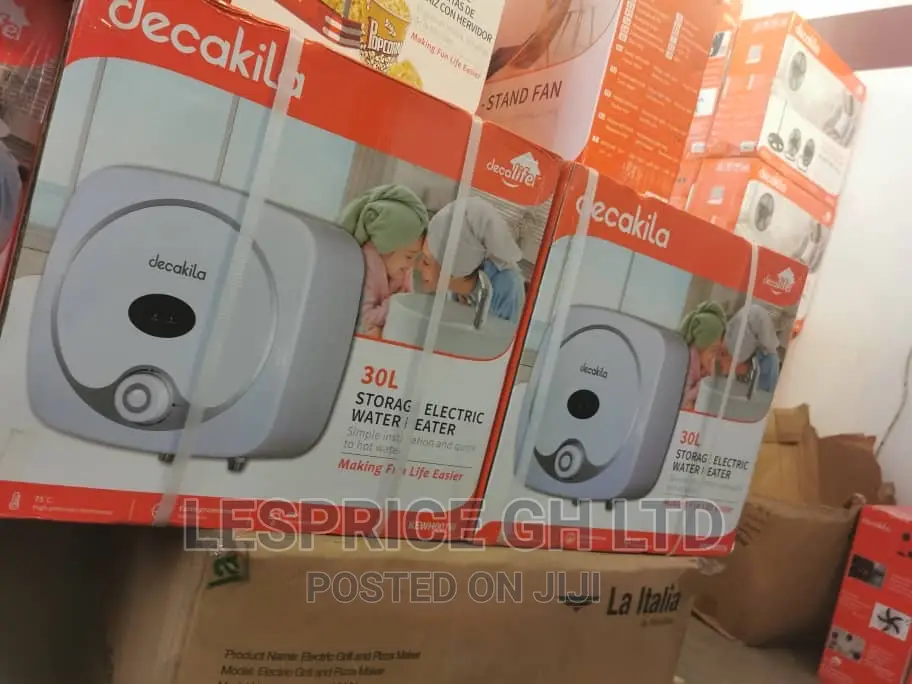 New Standard ~Decakila 30L Water Heater
