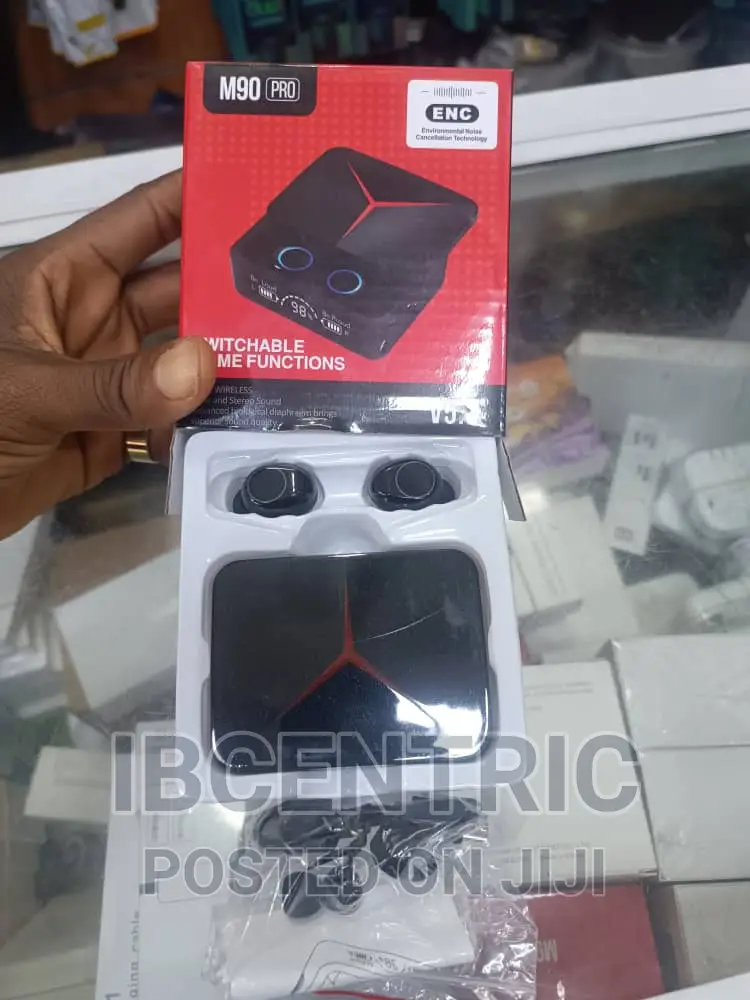 M90 Pro Wireless Gaming Earbuds With Power Bank