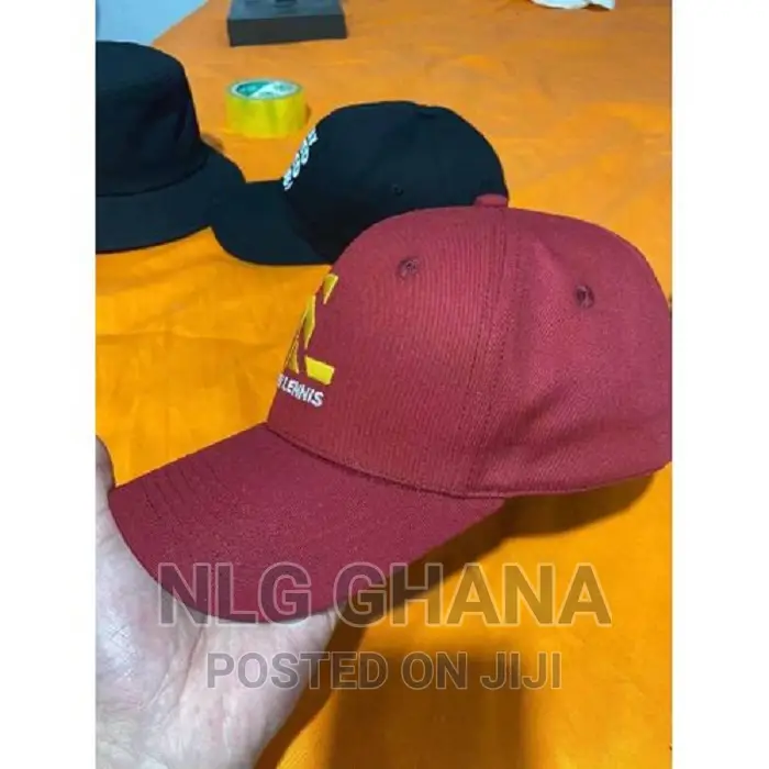 NELLY LENNIS Embroidered Baseball Cap - Wine