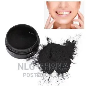 NELLY LENNIS Organic Teeth Whitening Charcoal Powder Set