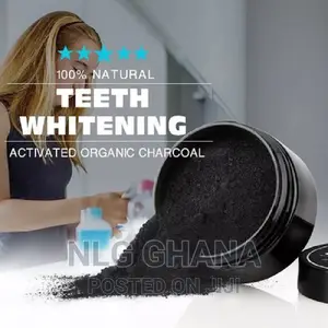 NELLY LENNIS Organic Teeth Whitening Charcoal Powder Set
