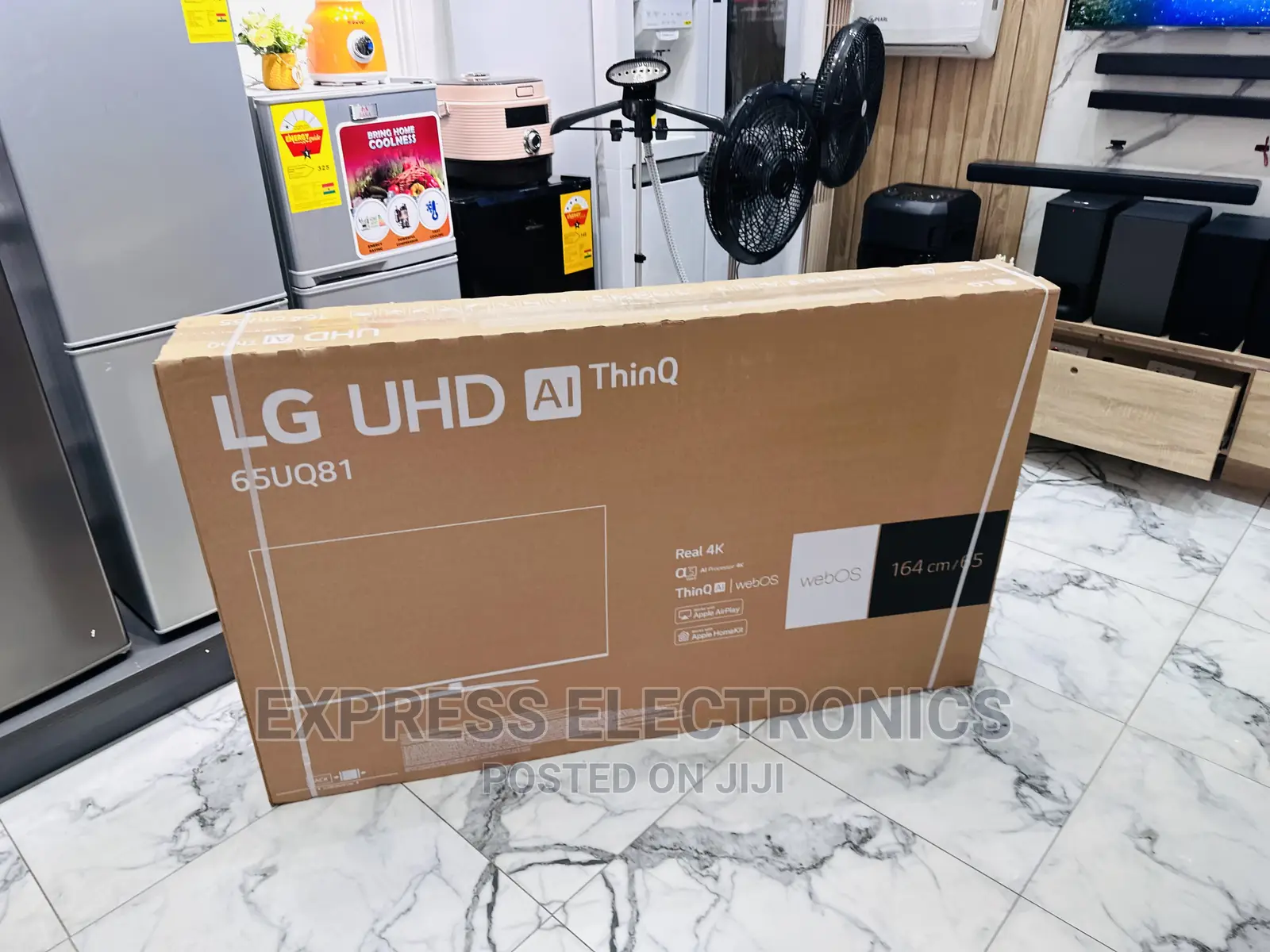 A New Slim Sleek UHD Smart 65UQ81003 LG Tv 