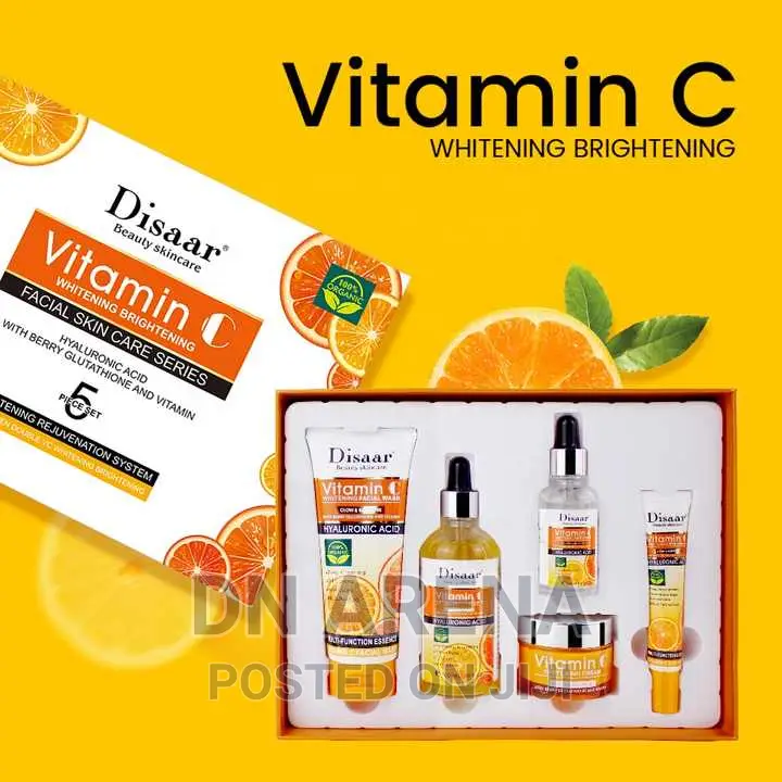 Disaar Facecare 100% Whitening Vitamins C Set 5pcs