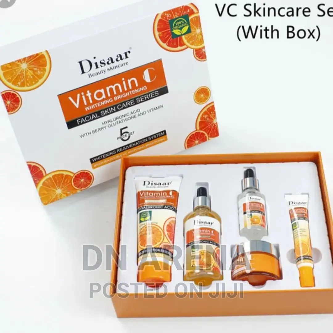 Disaar Facecare 100% Whitening Vitamins C Set 5pcs