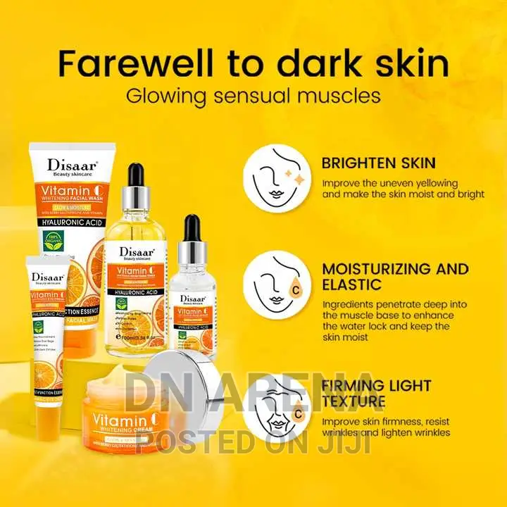 Disaar Facecare 100% Whitening Vitamins C Set 5pcs