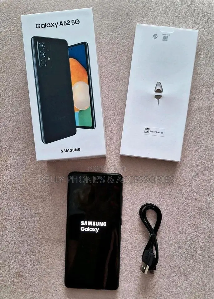 New Samsung Galaxy A52 5G 128 GB Blue