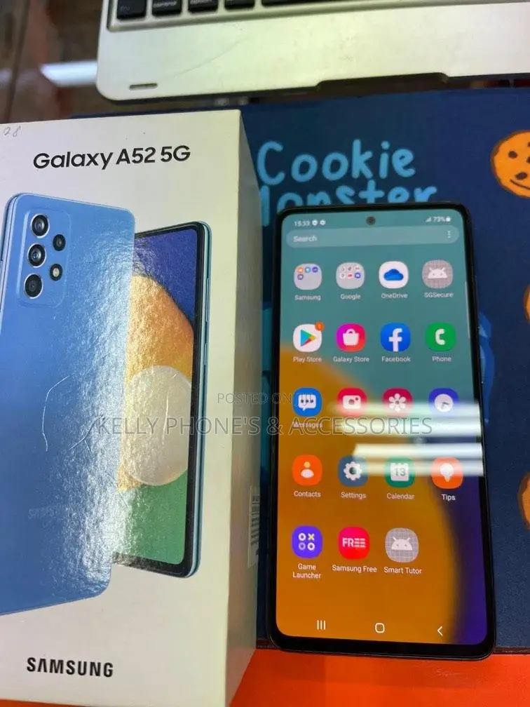 New Samsung Galaxy A52 5G 128 GB Blue