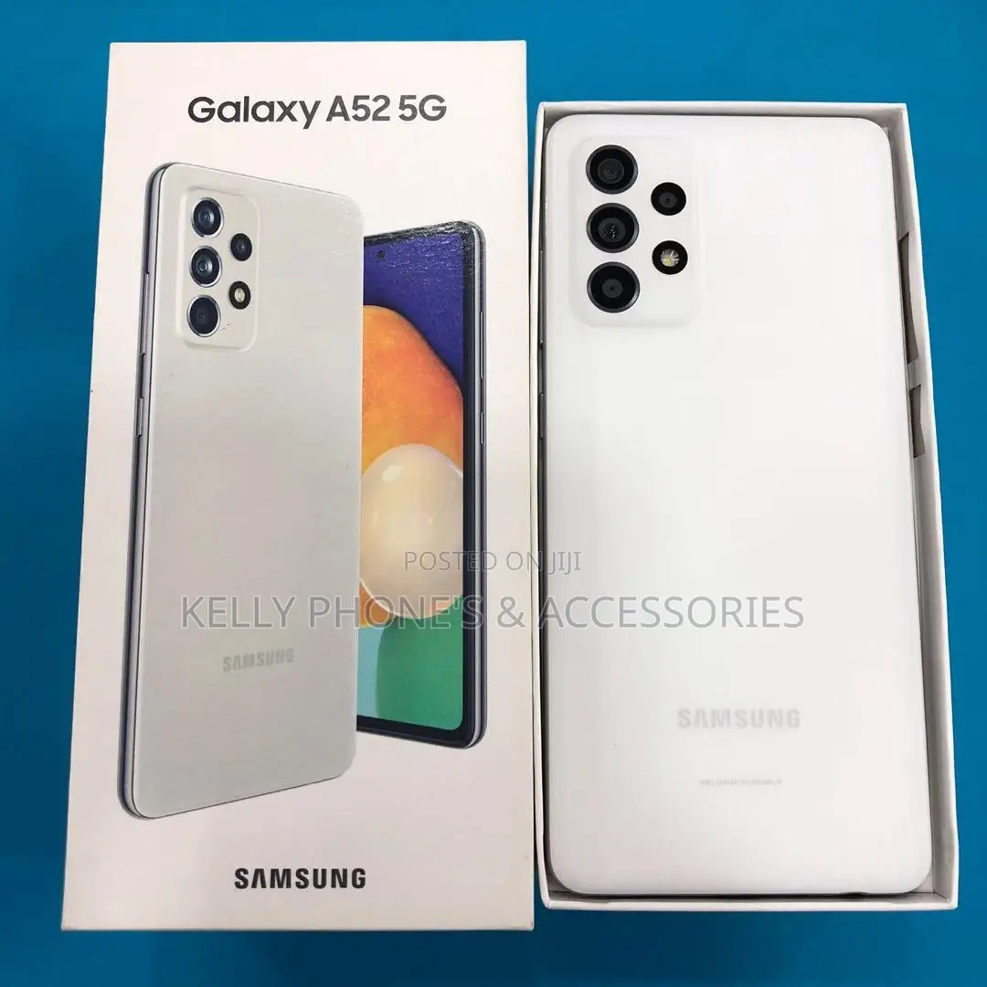 New Samsung Galaxy A52s 5G 128 GB White