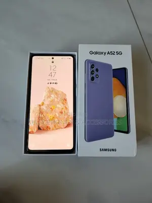 New Samsung Galaxy A52 5G 256 GB Blue
