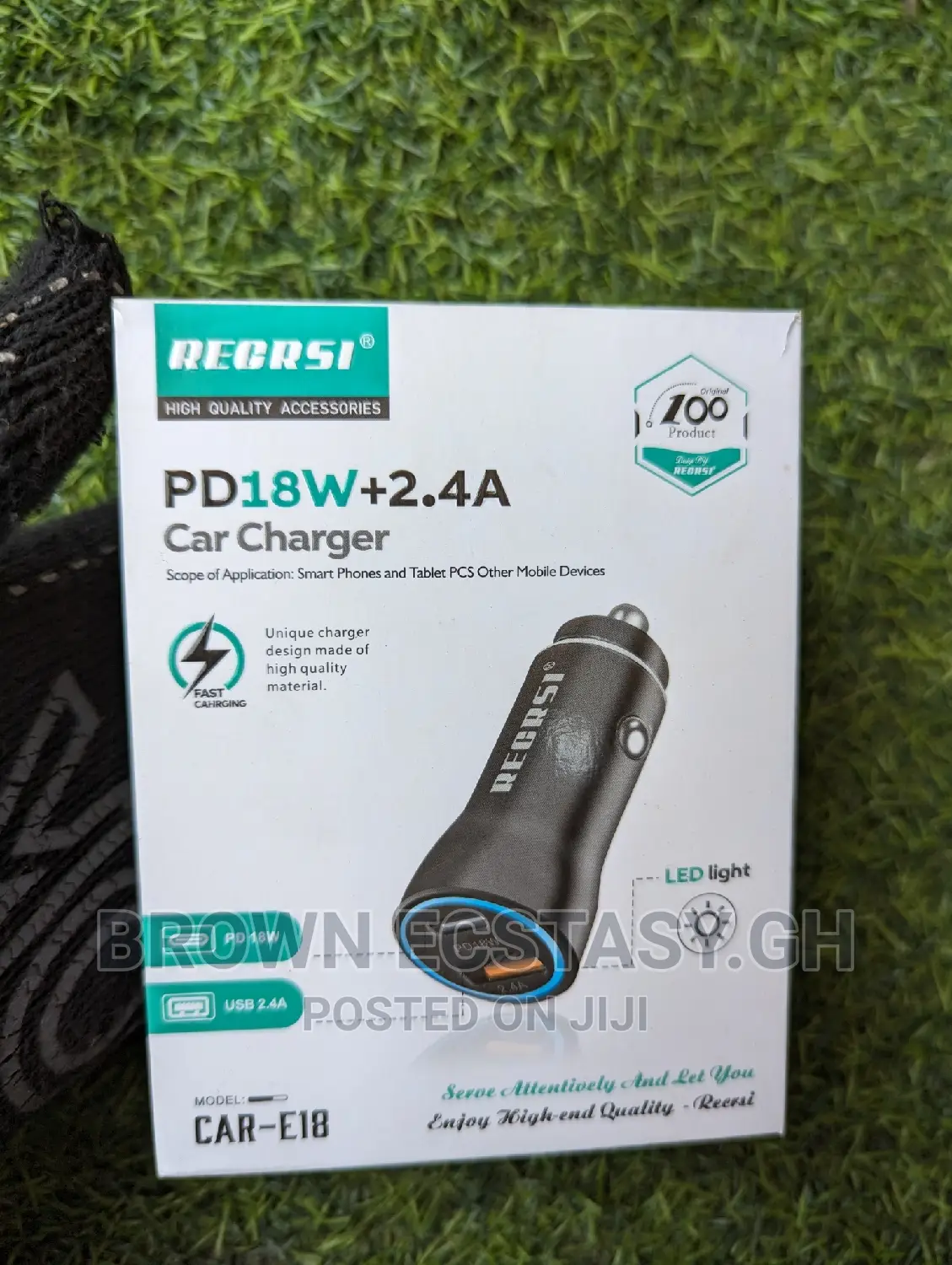 Original Dual Port Fast Car Charger (18watts)