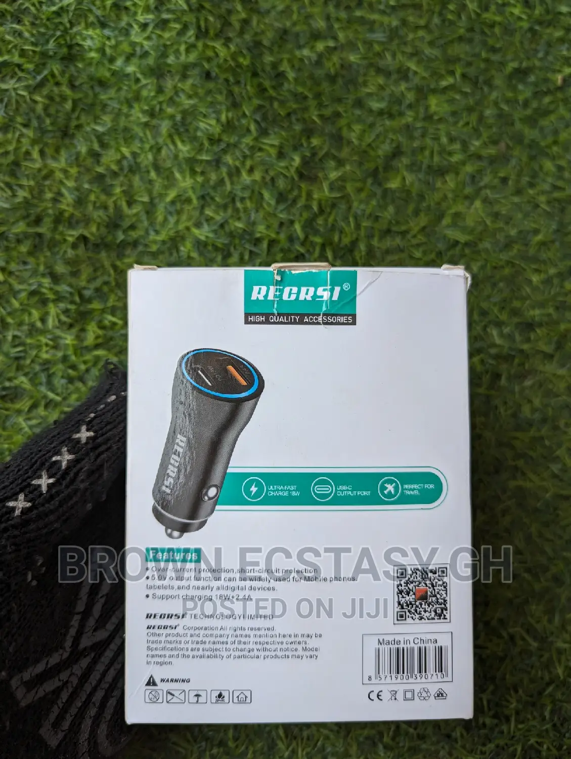 Original Dual Port Fast Car Charger (18watts)