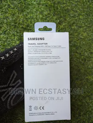Original Samsung 45W Super Fast Charger (Type C to Type C)