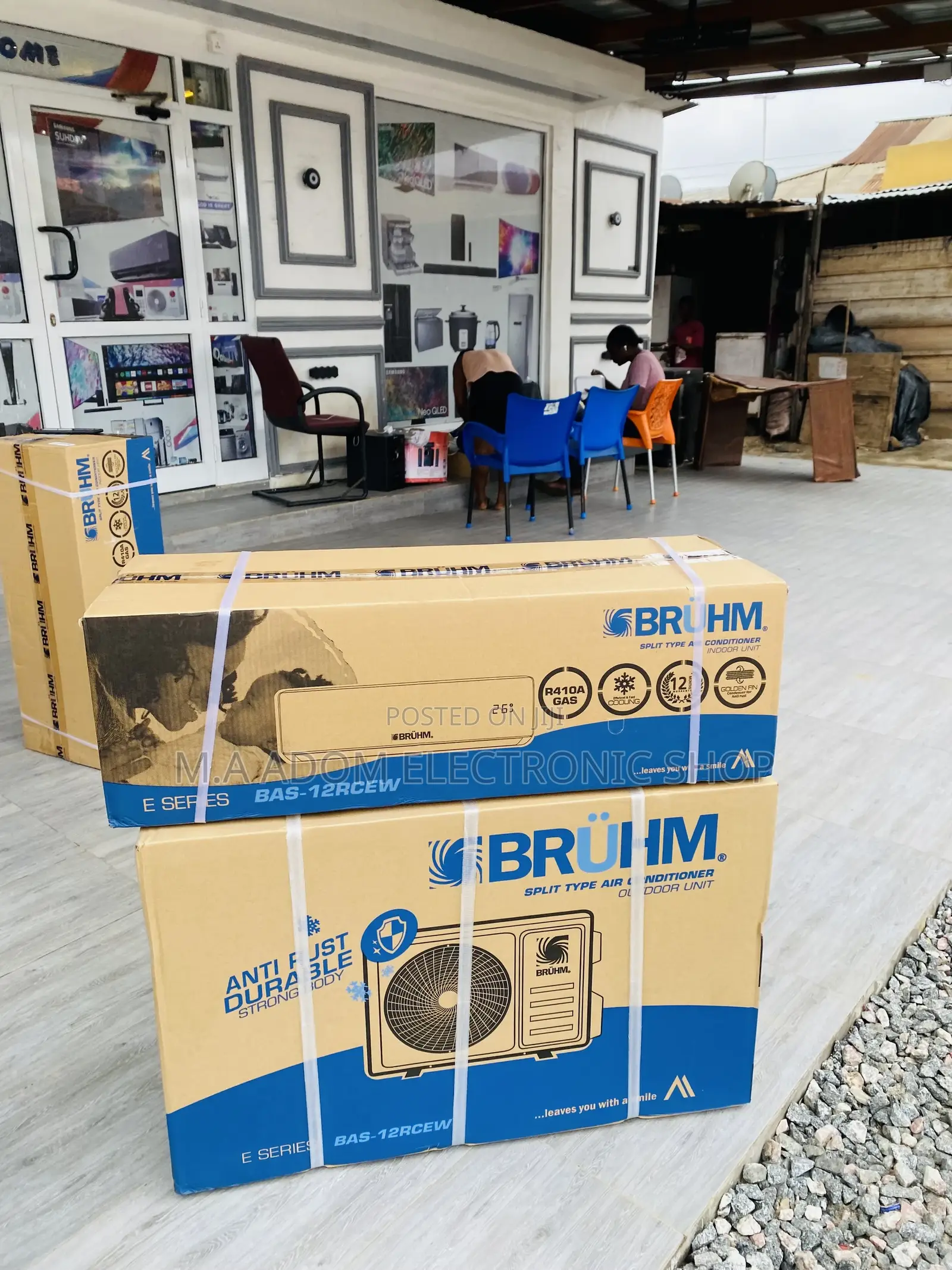 Latest and Affordable Bruhm 1.5hp Split Type Ac(R410).
