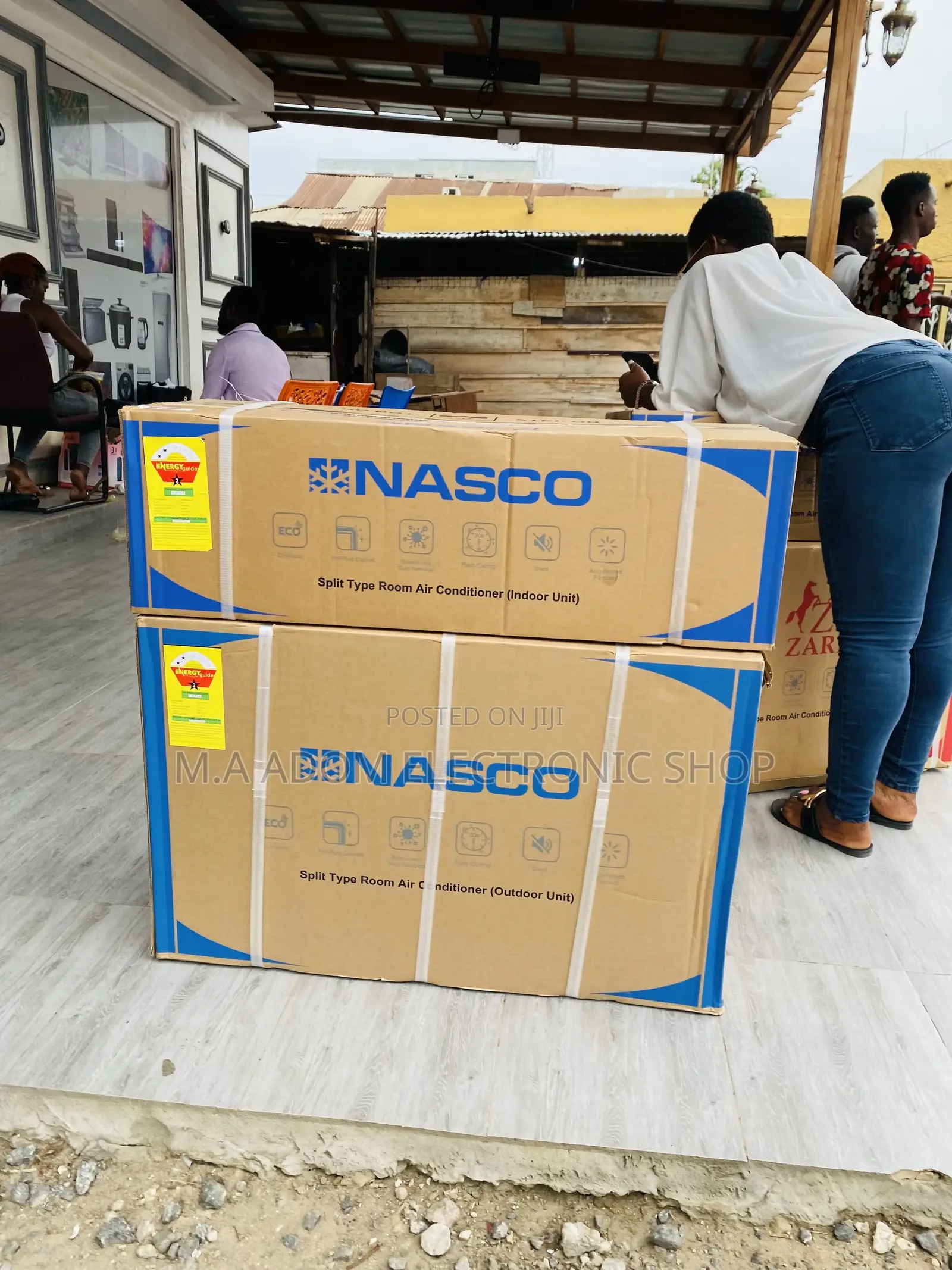 Newly in Stock Nasco 1.5hp Dual Inverter Air Conditioner.