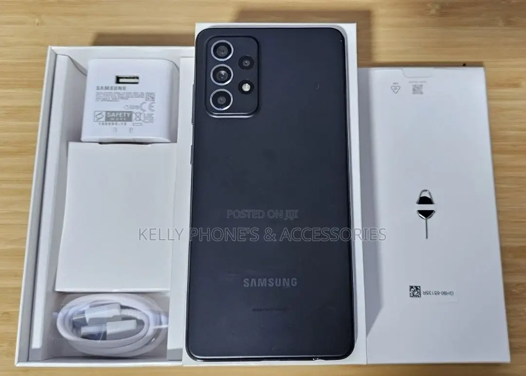 New Samsung Galaxy A52s 5G 256 GB Black