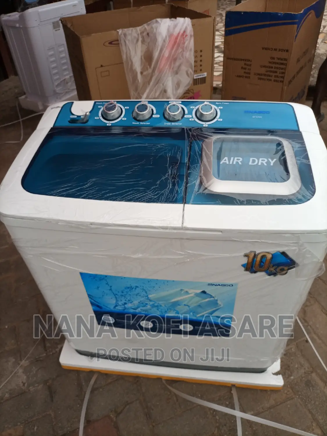 Nasco 11kg Semi Automatic Washing Machine