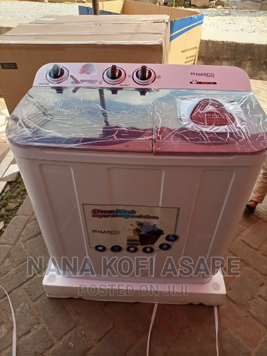 Nasco 7kg Semi Automatic Washing Machine