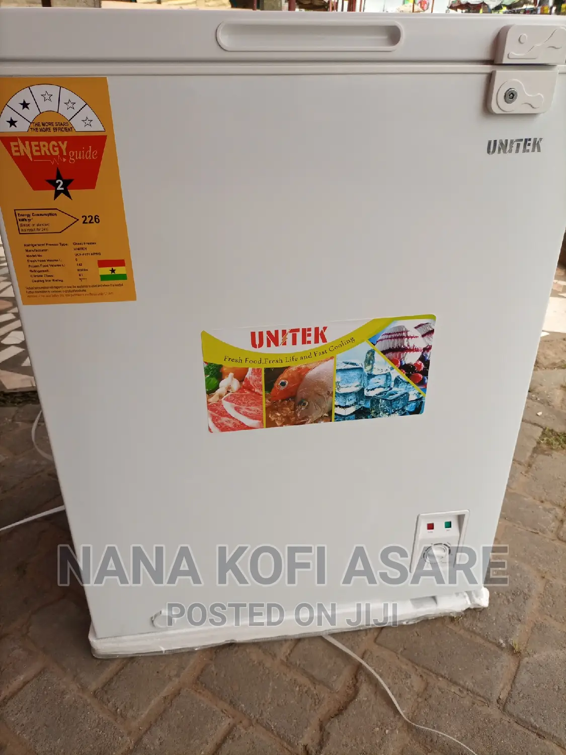 Unitek 150litres Chest Freezer