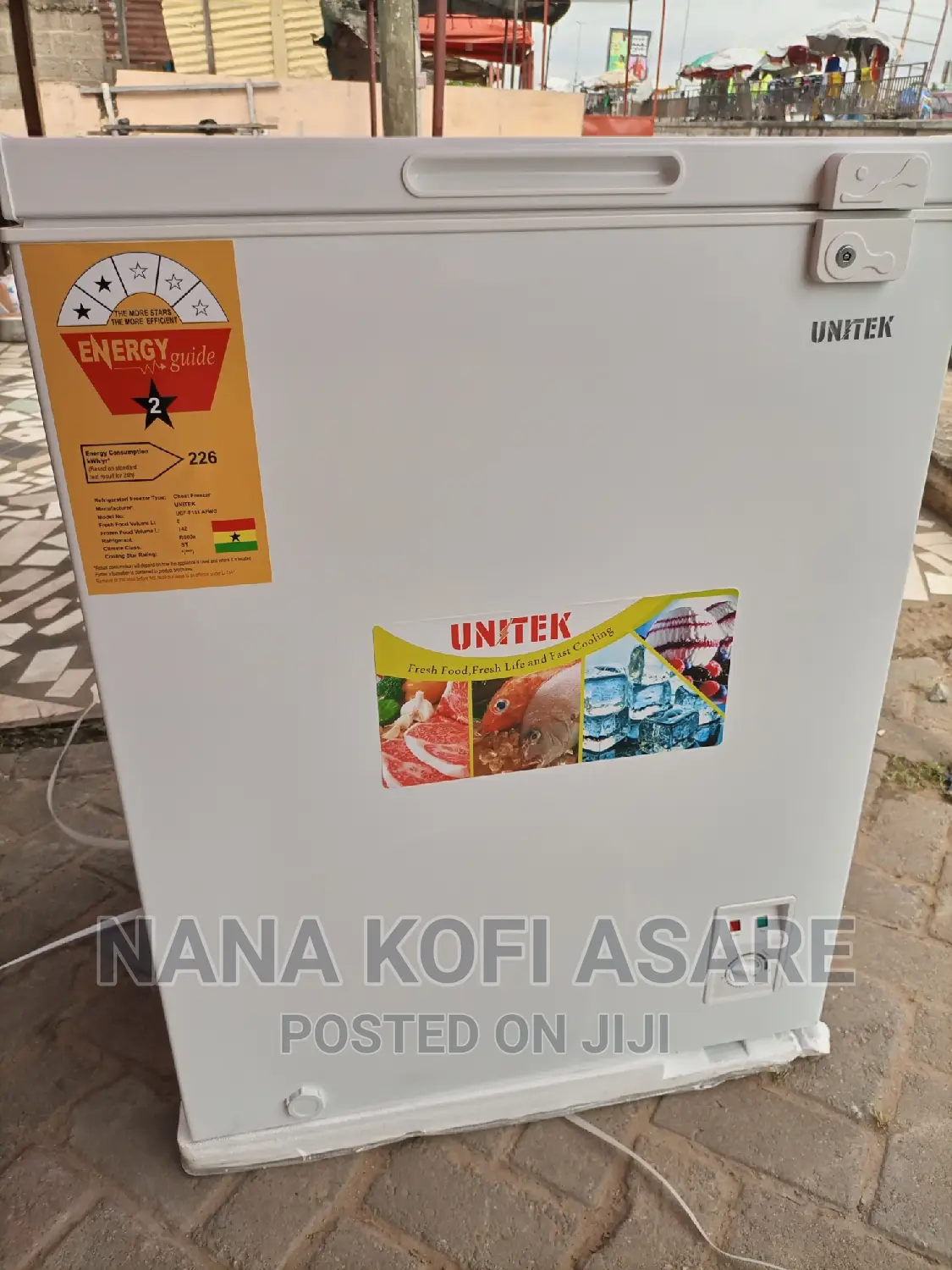 Unitek 150litres Chest Freezer