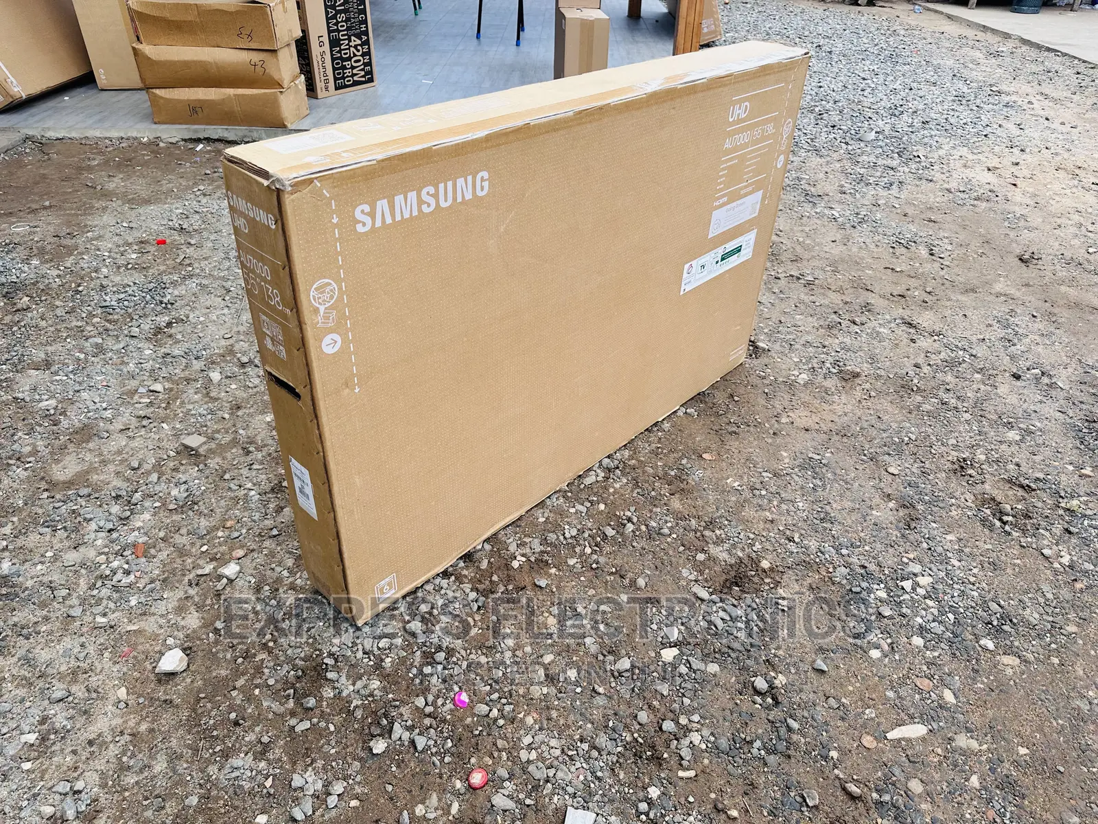 Golssy Smoothly Display Uhd Smart 55”Bu8000 Tv