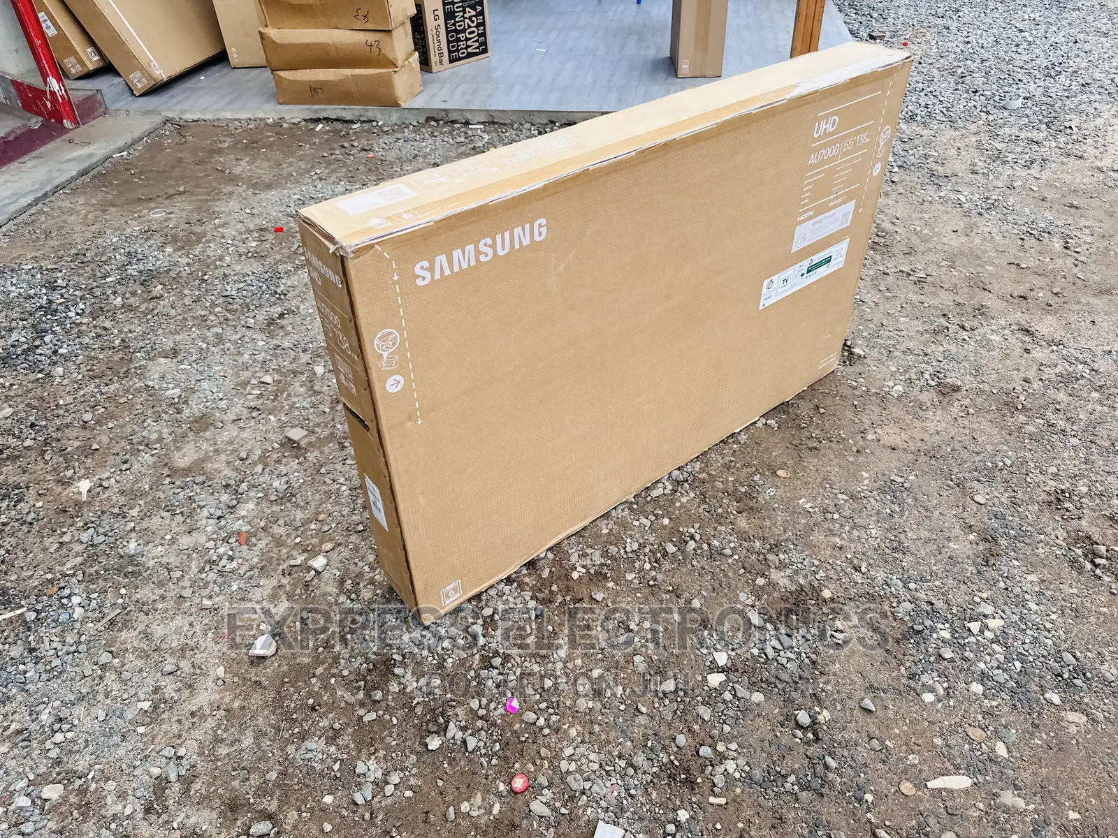 Golssy Smoothly Display Uhd Smart 55”Bu8000 Tv