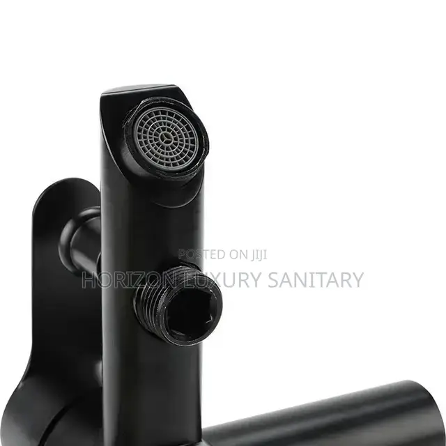 Matte Black Stainless Steel Bath Shower Mixer With Handle
