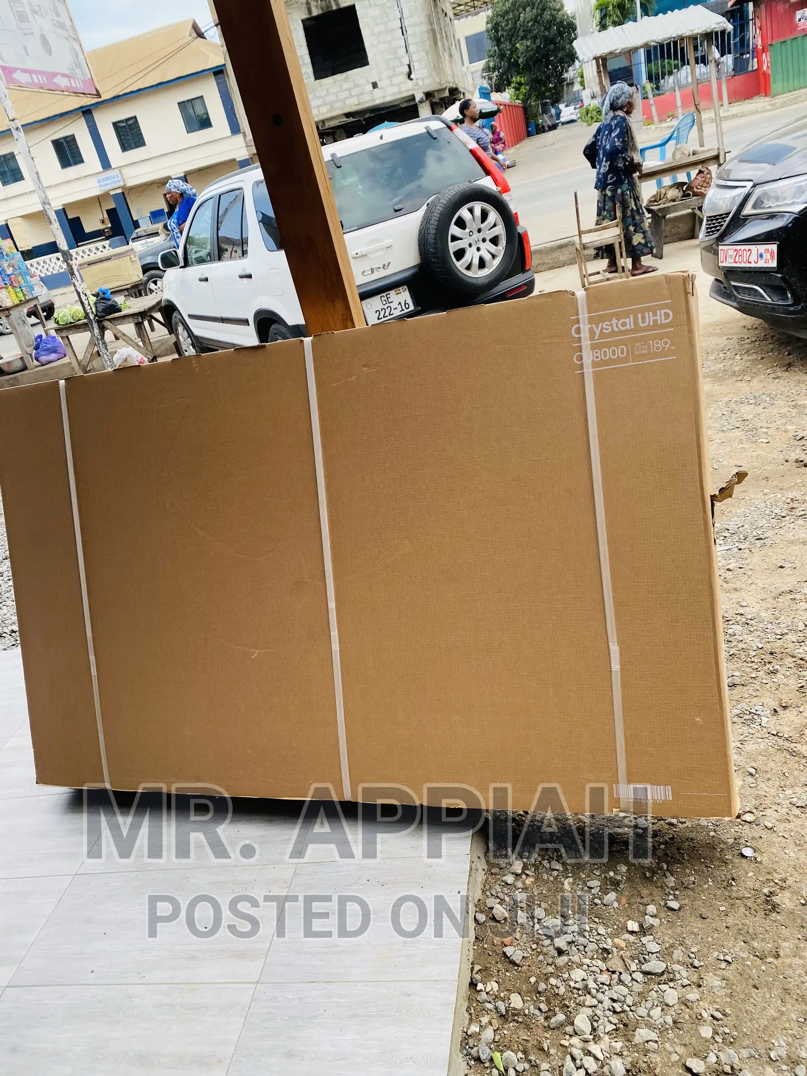 Latest and Reliable Samsung75” Crystal Uhd Smart Tv75cu8000