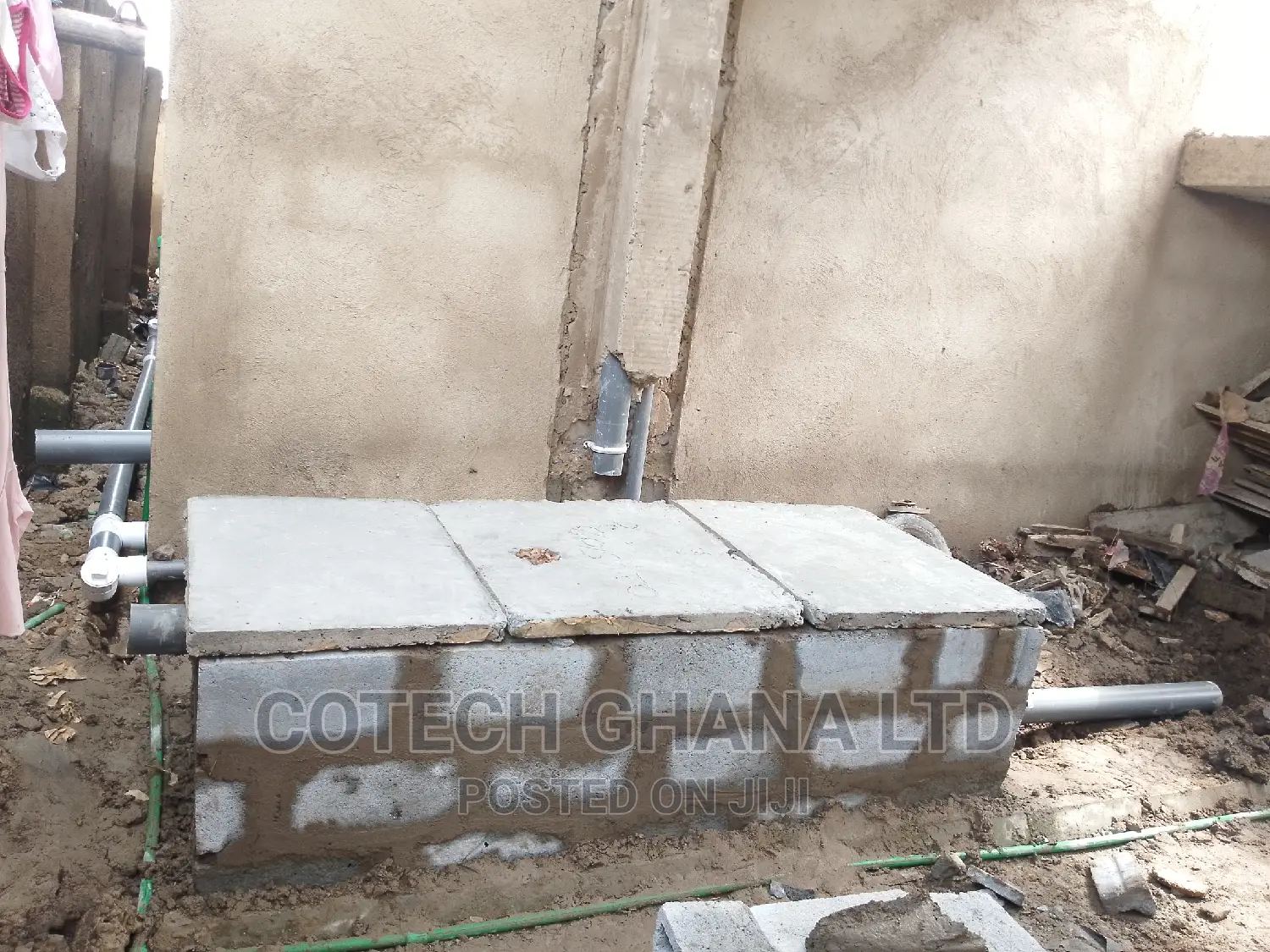 Bio Digester Toilet Facility/Biofil/Biogas System
