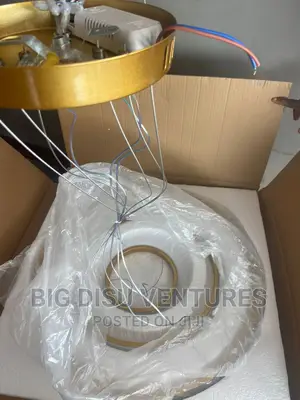 Large Halo Ring Pendant (3in1) Chandelier
