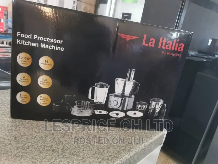La Italia Food Processor-Slice and Blend