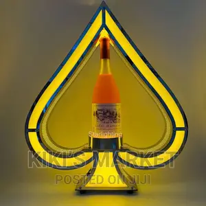 Led Champagne Wine Bottle Glorifier Display Holder