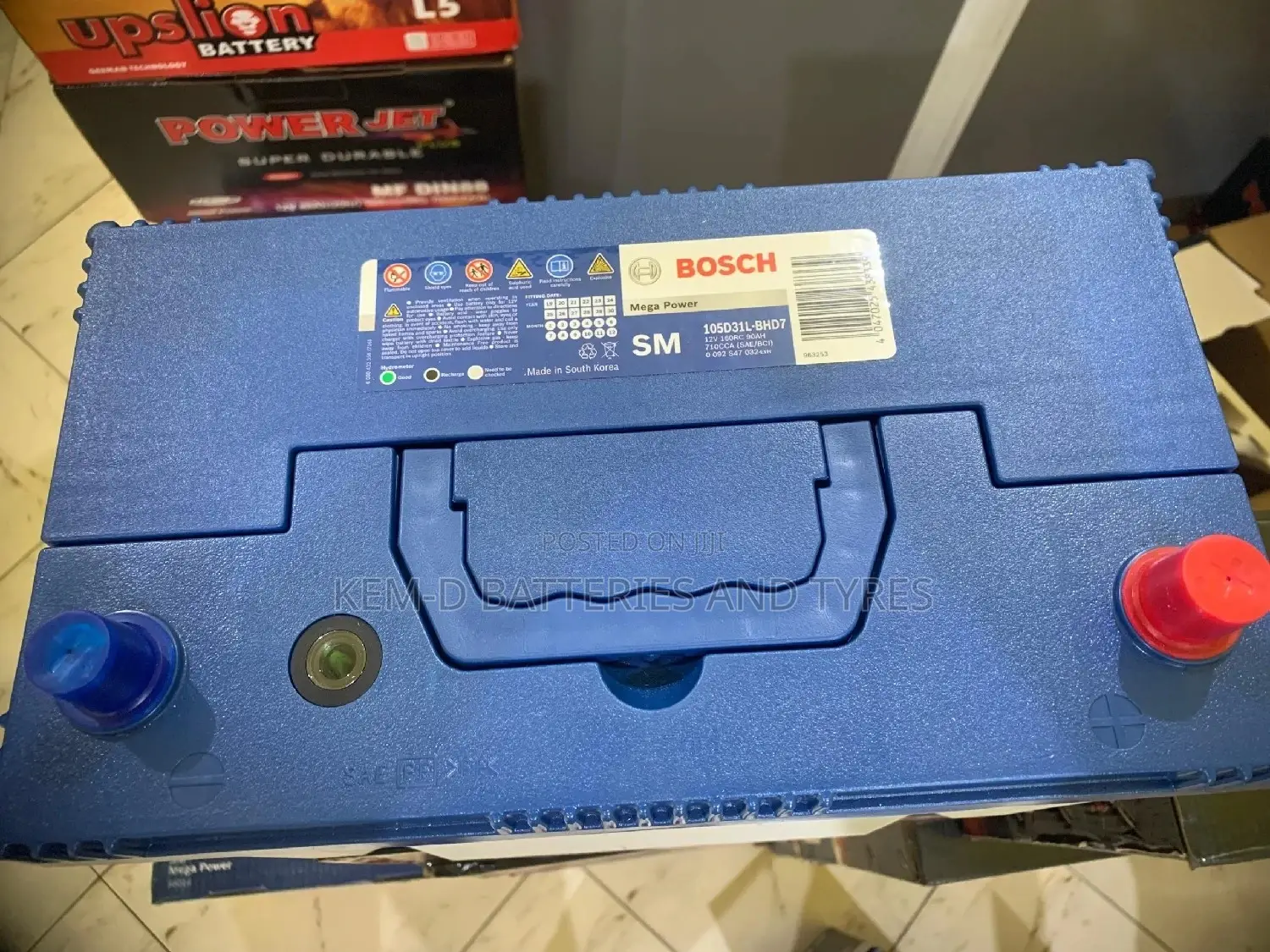 Bosch Battery 17 Plates 105D31L 105D31R