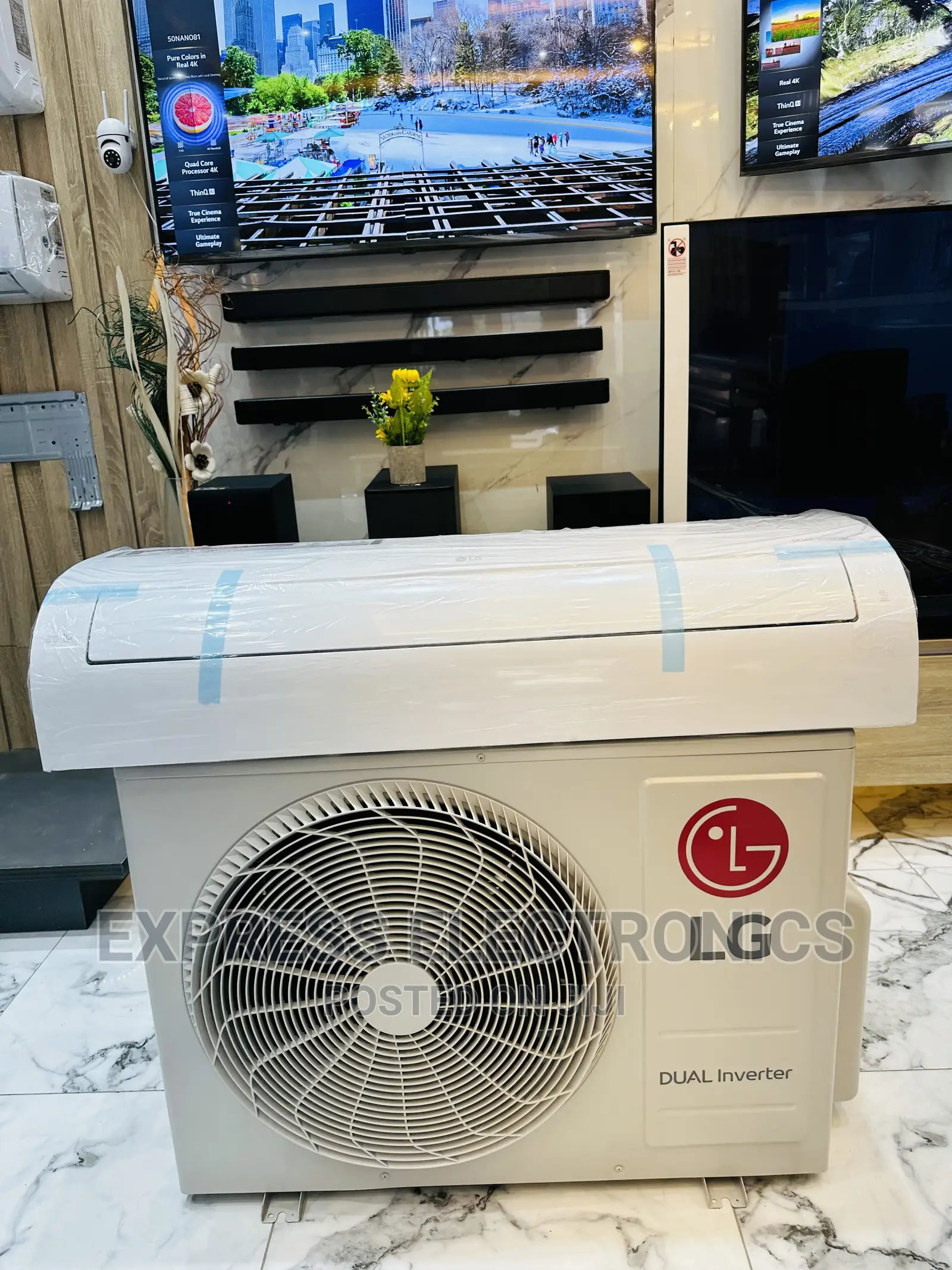 2.5hp Split R410 Gas LG Fresh Airflow