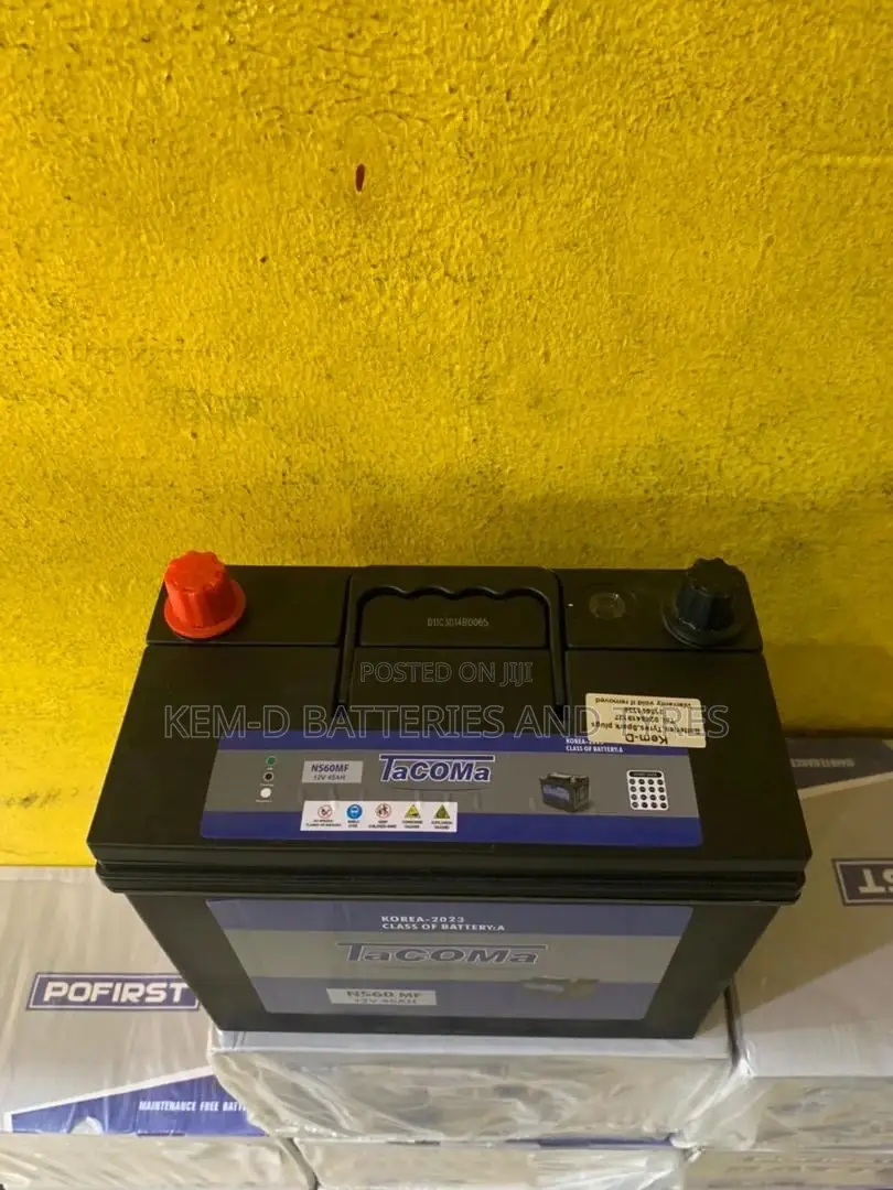 Tacoma Battery 13 Plates Slim Type