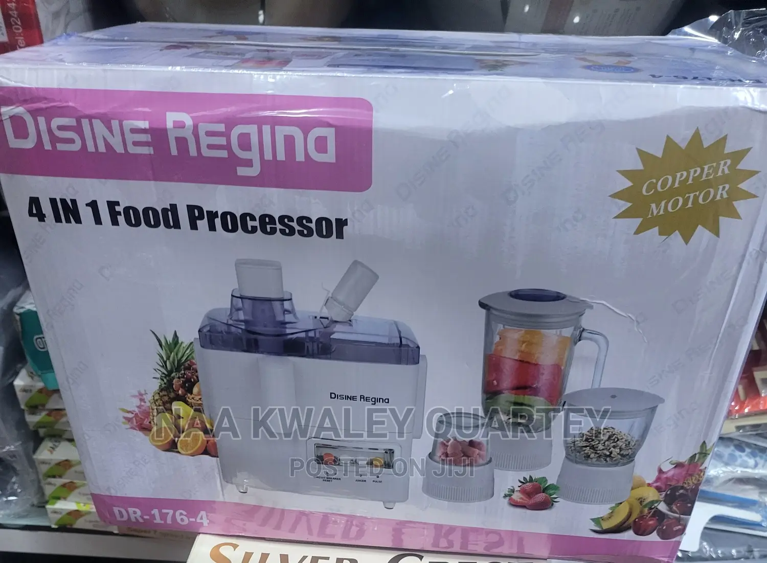 Dessini Regina 4 in 1 Food Processor