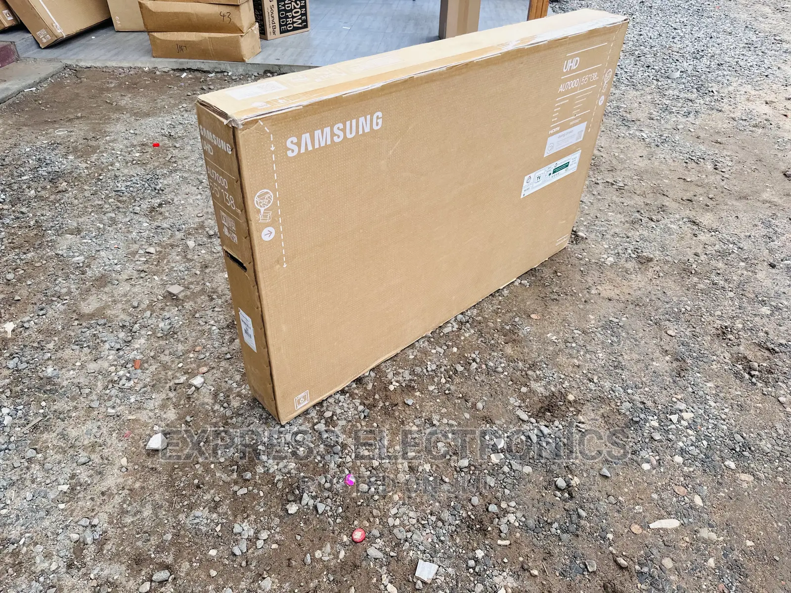 Edgeless Design Frame Slim Samsung Uhd Smart 55”Bu8000