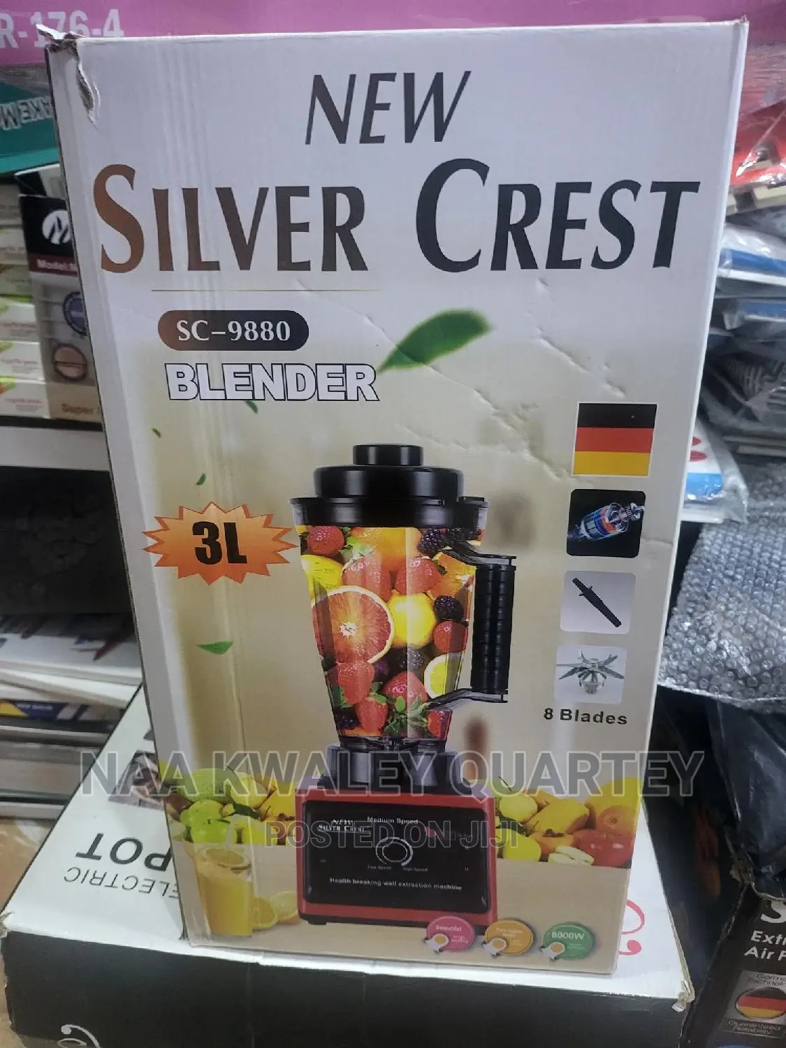 3 Litres Silver Crest Power Blender