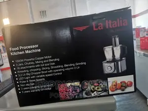 Exclusive//Italia Food Processor 1000w